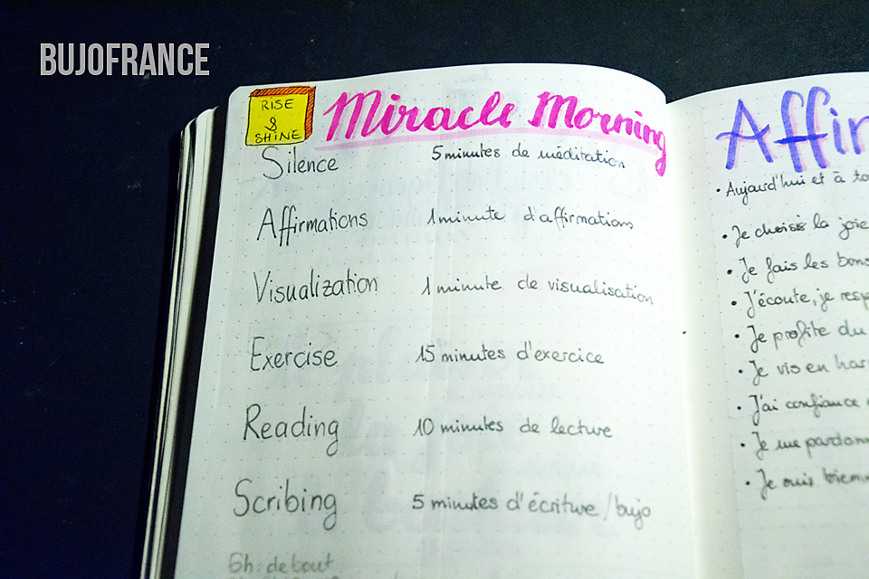 bullet-journal-miracle-morning-bujofrance